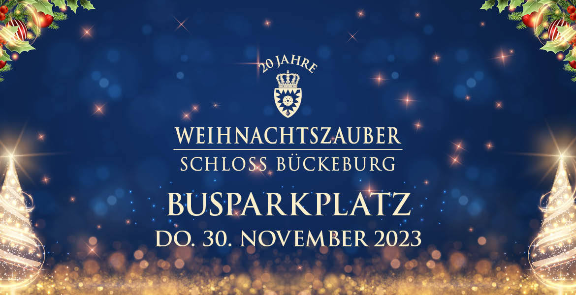 Tickets Busparkplatz, 30.11.23, in Bückeburg